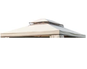 Dachschalung für Pavillon Valencia 3x4m Garden Point creme