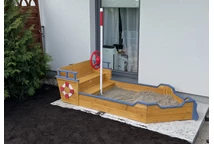 Sandkasten für Baloo-Boote