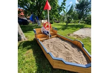 Sandkasten für Baloo-Boote
