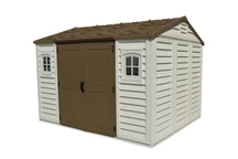 Gartenhaus aus Kunststoff Duramax Apex 10,5 x 8 braun