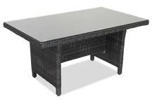 Technorattan-Tisch Toledo anthrazit Garden Point