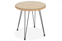 Couchtisch aus Stahl Malta Garden Point beige