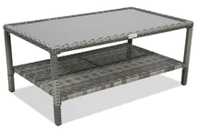 Couchtisch aus Technorattan Monaco Garden Point grau