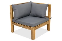 Eckmodul für Ecksofa Brunei Garden Point Akazie
