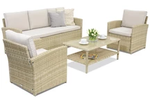 Gartenmöbel Monaco Coffee 5 Garden Point beige