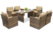 Gartenmöbel Monaco Premium 6 Garden Point braun