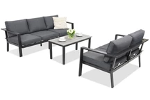 Aluminium Gartenmöbel Sydney Coffee Comfort 5 Garden Point Anthrazit