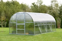 Amber-Gewächshaus aus Polycarbonat 3x4 m