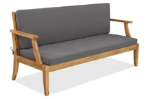 Danang Garden Point 3-Sitzer Akaziensofa