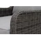 Luxuriöses Rattanmöbel Toledo Coffee 7 Garden Point Anthrazit