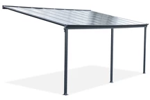 Alu-Terrassenüberdachung San Diego 4,9 x 2,9 CoverTech Anthrazit