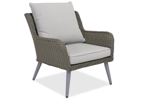 Gartenmöbel Bilbao Apetito 4 + 2 Hocker Garden Point grau