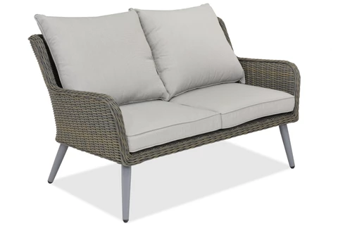 Gartenmöbel Bilbao Apetito 4 + 2 Hocker Garden Point grau