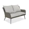 Gartenmöbel Bilbao Apetito 4 + 2 Hocker Garden Point grau