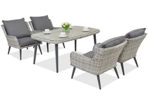 Gartenmöbel Bilbao Premium 4 Garden Point weiß