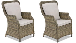 Gartenstuhl London Cappuccino Garden Point - 2er-Set