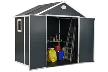 Kunststoff-Werkzeughaus Bergen 2,4 x 1,9 m CoverTech Anthrazit