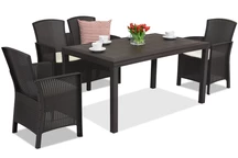 Rattanmöbel Lido Apetito 4 braun Bica