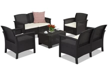 Rattanmöbel Venezia Coffee 6 Bica braun