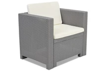 Sessel Techn Rattan Colorado Bica grau