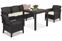 Technrattan-Set Venezia Dallas Apetito 5 Bica braun