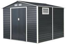 Metallwerkzeughaus Malmö 2,8 x 2,6 m Store Boss Anthrazit