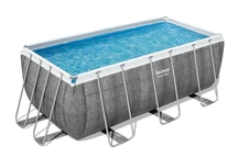 Rack Power Steel 412 x 201 x 122 cm Bestway 56722 Pool