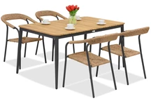 Aluminiummöbel Tarent/Padva für 4 Personen Garden Point
