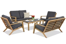 Braga Holz Kaffee 6 Garden Point Gartenmöbel