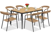 Meble aluminiowe Tarent/Padwa dla 4 osób Garden Point