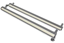 Satz beigefarbener Rollos für La Palma Pergola an der Seite 4m lang Garden Point