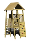 Kinderturm aus Holz für den Garten Jula