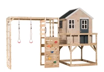 Holzplattformhaus mit Turnhalle Antek IX