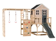 Holzplattformhaus mit Rutsche und Turnhalle Antek VI