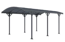 Polycarbonat-Unterstand Minnesota 3 x 5 m CoverTec anthrazit