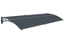 Vordach über Tür Tiset 80 x 240cm CoverTech anthrazit