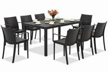 Gartenmöbelset King/Victoria anthrazit für 8 Personen Bica