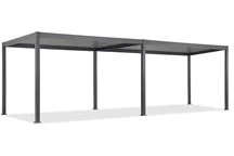 Lagos Premium 3x6 Garden Point Freistehende Terrassenpergola anthrazit