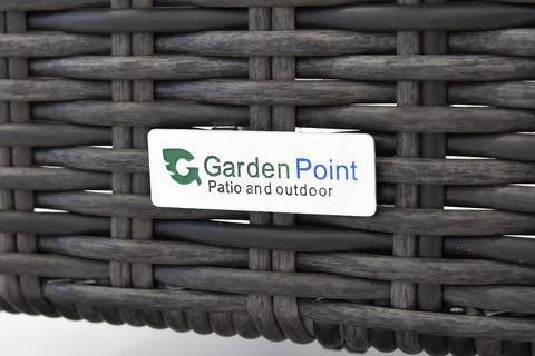 Malaga Apetito 5 anthrazit Garden Point technorattan Möbel