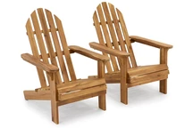 Set aus zwei Parli Garden Point Holzliegen
