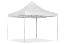 Weißes Gartenpartyzelt Essen 3x3m Garden Point