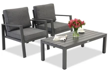 Zakintos Terrassenmöbel-Set anthrazit Garden Point