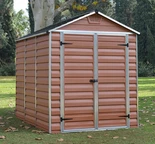 Gerätehaus für den Garten SkyLight 6x8 Palram - Canopia Brown