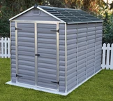 Geräteschuppen aus Kunststoff SkyLight Palram - Canopia 1,85 m x 3,05 m Grau