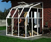 Sonnenzimmer Palram Paneel Wintergarten - Canopia 2 x 2 m weiß