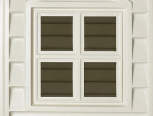 Stilvolles Fenster mit Sprossen    verleiht der St