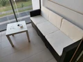 3-Sitzer-Technorattan-Sofa Colorado Bronze Bica